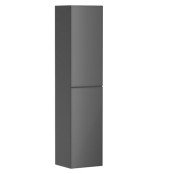 Пенал для ванної Hansgrohe Xevolos E 40х37х176 см петлі праворуч сланцево-сірий матовий/сланцево-сірий 54223770