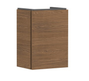 Тумба под раковину подвесная Hansgrohe Xilesa E 43х33 см петли справа ДСП дуб кашемир 54246550