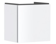 Тумба під раковину Hansgrohe Xilesa E 48х38 см МДФ матовий білий 54247700