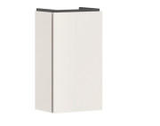 Тумба под раковину подвесная Hansgrohe Xilesa E 34х24 см петли слева МДФ песочно-бежевый матовый 54243780