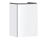 Тумба под раковину подвесная Hansgrohe Xilesa E 43х33 см петли справа МДФ матовый белый 54246700