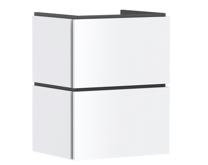 Тумба під раковину Hansgrohe Xilesa E 48х38 см МДФ матовий білий 54248700