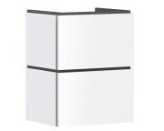 Тумба під раковину Hansgrohe Xilesa E 48х38 см МДФ матовий білий 54248700