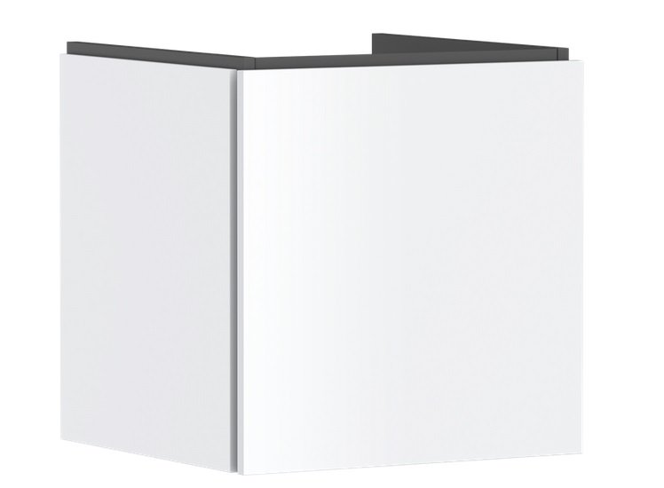 Тумба під раковину підвісна Hansgrohe Xilesa E 48х47 см МДФ матовий білий 54249700