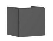 Тумба під раковину підвісна Hansgrohe Xilesa E 53х47 см МДФ сланцево-сірий матовий 54251760