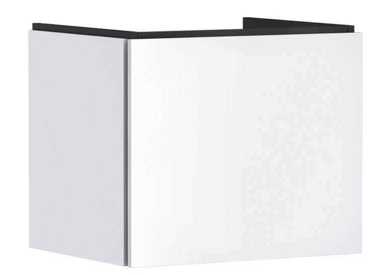 Тумба під раковину підвісна Hansgrohe Xilesa E 58х47 см МДФ матовий білий 54253700