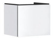 Тумба під раковину підвісна Hansgrohe Xilesa E 58х47 см МДФ матовий білий 54253700