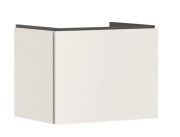 Тумба під раковину підвісна Hansgrohe Xilesa E 63х47 см МДФ пісочно-бежевий матовий 54255780