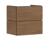 Тумба під раковину підвісна Hansgrohe Xilesa E 63х47 см ДСП дуб кашемір 54256550