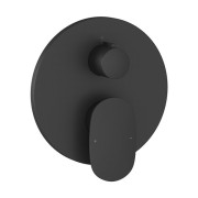 Смеситель для душа скрытого монтажа Ravak Spring 065.00 черный матовый X070552