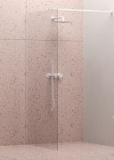 Душевая неподвижная стенка Ravak Walk-In Wall 140 белый матовый профиль стекло transparent GW9WM0E0SZ1