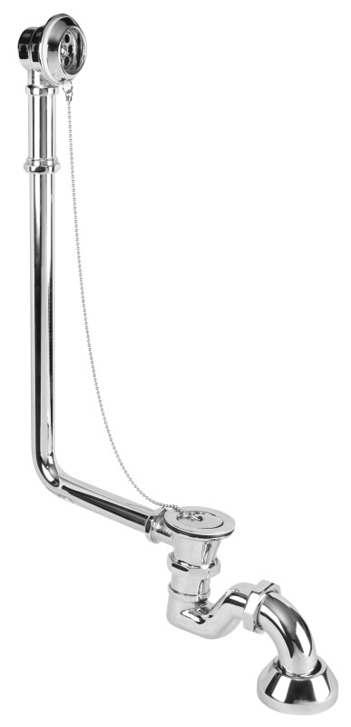 Злив-перелив для ванны McAlpine хром 260CB