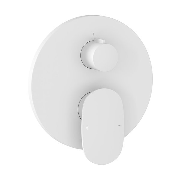 Смеситель для душа скрытого монтажа Ravak Spring 065.00 белый матовый X070574