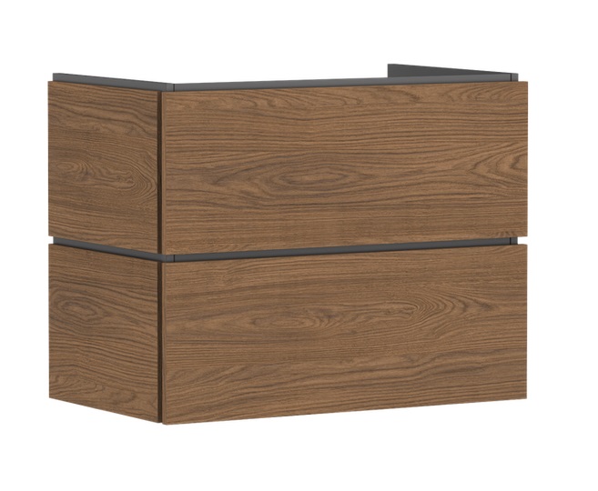 Тумба під раковину підвісна Hansgrohe Xilesa E 78х47 см ДСП дуб кашемір 54260550