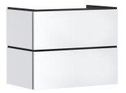 Тумба під раковину підвісна Hansgrohe Xilesa E 78х47 см МДФ матовий білий 54260700