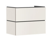 Тумба під раковину підвісна Hansgrohe Xilesa E 78х47 см МДФ пісочно-бежевий матовий 54260780