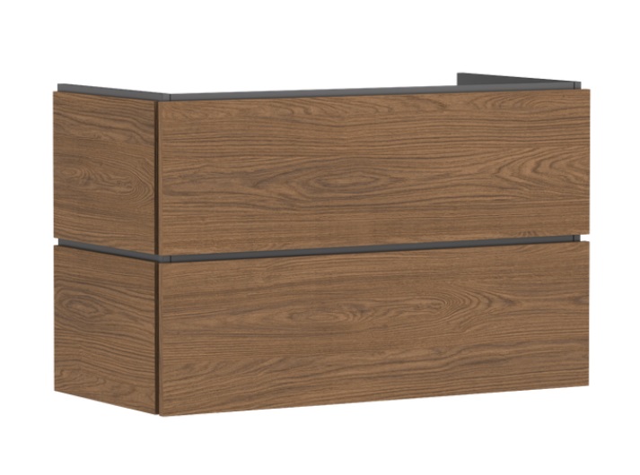 Тумба під раковину підвісна Hansgrohe Xilesa E 98х47 см ДСП дуб кашемір 54262550