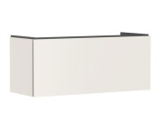 Тумба під раковину підвісна Hansgrohe Xilesa E 118х47 см МДФ пісочно-бежевий матовий 54263780