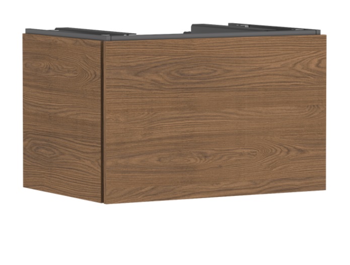 Тумба під раковину підвісна Hansgrohe Xilesa E 78х55 см ДСП дуб кашемір 54265550