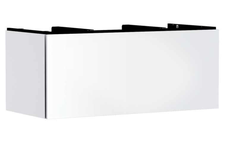 Тумба под раковину подвесная Hansgrohe Xilesa E 118х55 см МДФ матовый белый 54267700