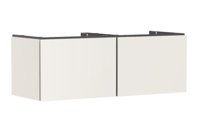 Тумба під раковину підвісна Hansgrohe Xilesa E 137,5х55 см МДФ пісочно-бежевий матовий 54268780