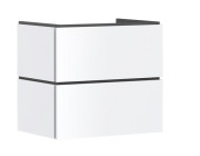 Тумба під раковину підвісна Hansgrohe Xilesa E 68х47 см МДФ матовий білий 54258700