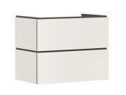 Тумба під раковину підвісна Hansgrohe Xilesa E 78х47 см МДФ пісочно-бежевий матовий 54260780