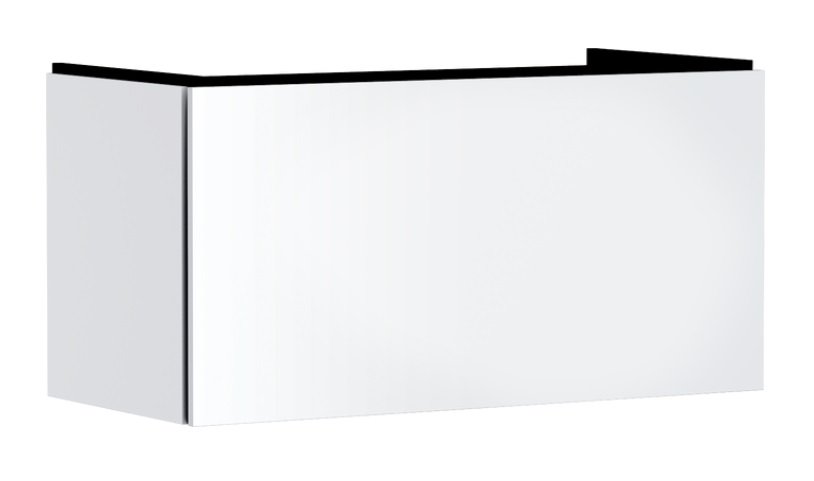Тумба під раковину підвісна Hansgrohe Xilesa E 98х47 см МДФ матовий білий 54261700