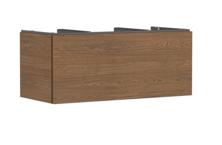 Тумба під раковину підвісна Hansgrohe Xilesa E 118х55 см ДСП дуб кашемір 54267550