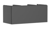 Тумба під раковину підвісна Hansgrohe Xilesa E 118х55 см МДФ сланцево-сірий матовий 54267760