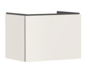 Тумба под раковину подвесная Hansgrohe Xilesa E 68х47 см МДФ песочно-бежевый матовый 54257780