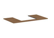 Стільниця під раковину Hansgrohe Xilesa E 98х55 з вирізом по центру ДСП дуб кашемір 54270550