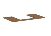 Столешница под раковину Hansgrohe Xilesa E 98х55 с вырезом по центру ДСП дуб кашемир 54270550