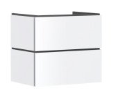 Тумба під раковину підвісна Hansgrohe Xilesa E 68х47 см МДФ матовий білий 54258700