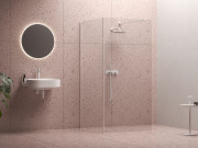 Душевой уголок Ravak Walk-In Corner 120х90 профиль белый матовый стекло transparent GW1CG7E0SZ1