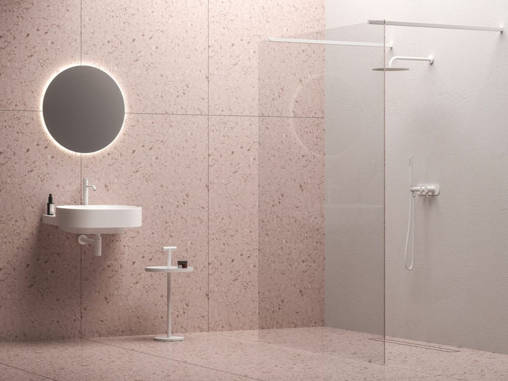 Душевая перегородка Ravak Walk-In Free 120 белый матовый профиль стекло transparent GW9FG0E0SZ1