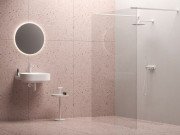 Душевая перегородка Ravak Walk-In Free 130 белый матовый профиль стекло transparent GW9FJ0E0SZ1