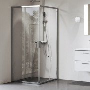 Душевой уголок Ravak Blix II NBLRV2-90 профиль полированный алюминий стекло transparent 1LM70C00Z1