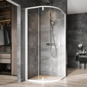 Душевой уголок Ravak Nexty NSKK3-90 профиль белый матовый стекло transparent 3O677E01Z1