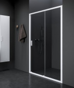 Душевая дверь Ravak Blix II NBLDP2-110 раздвижная профиль белый матовый стекло transparent 0PMD0E00Z1