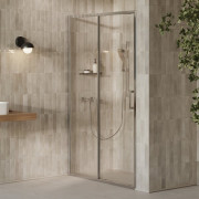 Душевая дверь Ravak X-Point Slim XPSDP2-120 раздвижная профиль полированный алюминий стекло transparent X08VG0C0FZ1