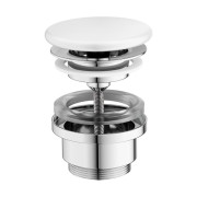 Донный клапан для раковины Ravak Flat белый X01919