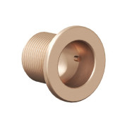 Переливная крышка для раковины Ravak пластик розовое золото X01833