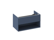 Тумба под раковину подвесная Ravak SD Lite 80 МДФ Deepsea Blue X000001863