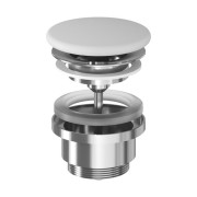 Донний клапан для раковини Ravak Flat димчасто-сірий X03071