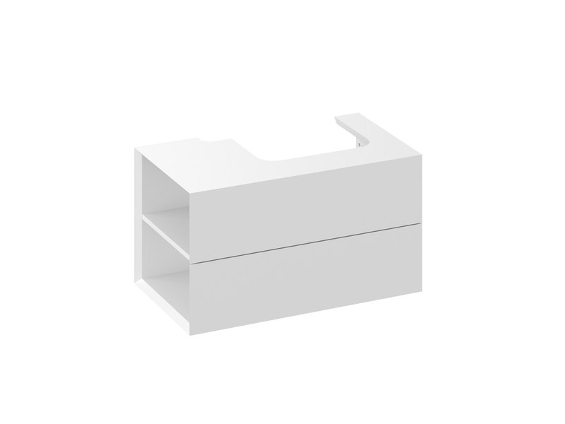 Тумба під раковину підвісна Ravak SD Lite 80 Л МДФ білий X000001873