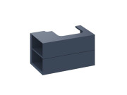 Тумба под раковину подвесная Ravak SD Lite 80 Л МДФ Deepsea Blue X000001875