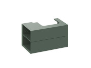 Тумба под раковину подвесная Ravak SD Lite 80 Л МДФ Grey Green X000001876