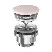 Донный клапан для раковины Ravak Flat алебастровый розовый X03072