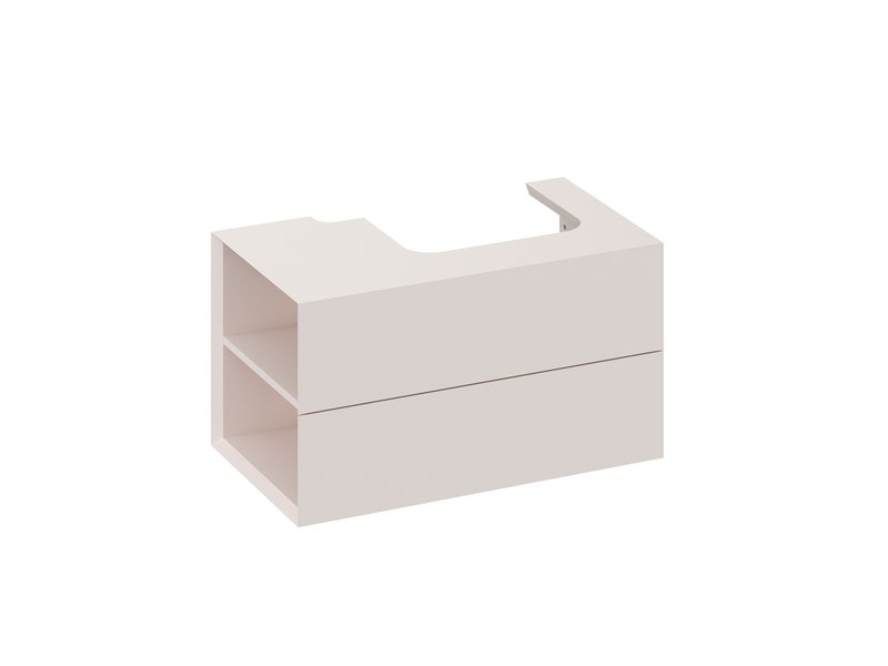 Тумба под раковину подвесная Ravak SD Lite 80 Л МДФ Alabaster Pink  X000001878